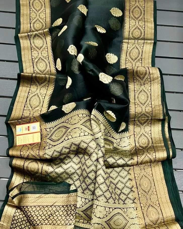 Banarasi Handloom Soft Kora Silk Saree