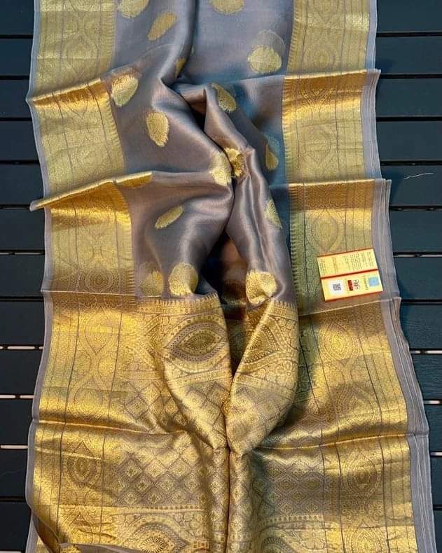 Banarasi Handloom Soft Kora Silk Saree