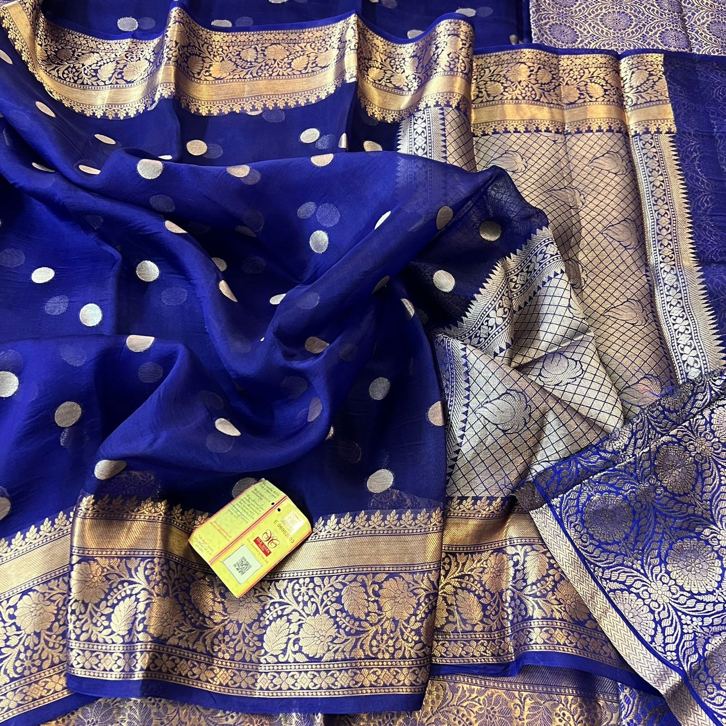 Banarasi Handloom Soft Kora Silk Saree