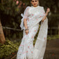Banarasi Khaddi Georgette Soft Silk Tilfi Meenakari Weaving Saree