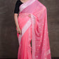 Banarasi Khaddi Georgette Pure Silk Kaduwa Weaving Silver Zari Saree