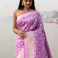 Banarasi Handloom Pure Moonga Silk Brush Dye Saree